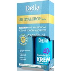 Delia Hyaluron Fusion Rewitalizujący krem na dzień i na noc 40+ 30 ml