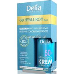 Delia Hyaluron Fusion Liftingujący krem na dzień i na noc 50+ 30 ml