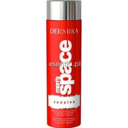 Dermika Men's Space Sensive Łagodny żel do mycia twarzy z aloesem i alantoiną 200 ml
