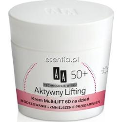 AA Technologia Wieku Aktywny Lifting 50+ Krem multiLIFT 6D na dzień 50 ml