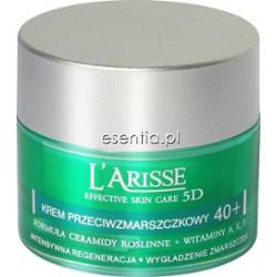 L'Arisse Effective Skin Care 5D Krem przeciwzmarszczkowy 40+ formuła ceramidy roślinne + witaminy A, E, F 50 ml