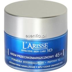 L'Arisse Effective Skin Care 5D Krem przeciwzmarszczkowy 45+ formuła fitohialuron + peptydy IQ 50 ml