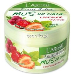 L'Arisse Frutti Relax Mus do ciała - czerwone owoce 250 ml