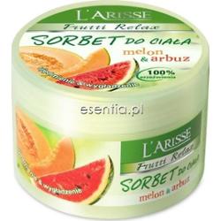L'Arisse Frutti Relax Sorbet do ciała - melon & arbuz 250 ml