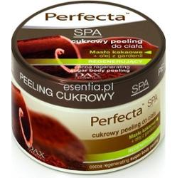 Perfecta SPA Cukrowy peeling do ciała regenerujący, masło kakaowe  225 ml