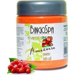 BingoSpa Sole Kąpielowe Amazońska sól do kąpieli z guaraną 580 g