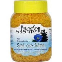 BingoSpa Sel de Mer Sól do kąpieli Len i masło shea 1350 g