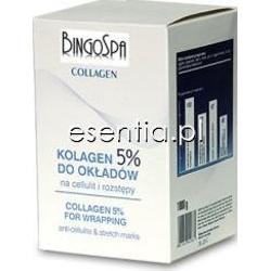 BingoSpa Pielęgnacja wyszczuplająca Kolagen 5% do okładów na cellulit i rozstępy 1000 ml