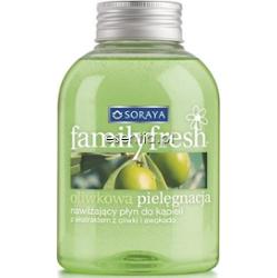 Soraya Family Fresh Nawilżający płyn do kąpieli Oliwkowa Pielęgnacja 500 ml