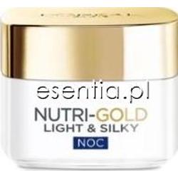 L'Oreal Paris Nutri-Gold Nawilżająca terapia odżywcza - krem na noc Light & Silky 50 ml