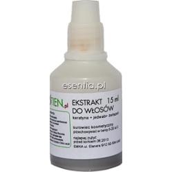 Estien  Ekstrakt do włosów keratyna + jedwab + żeń-szeń 
