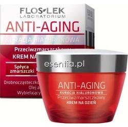 Flos-Lek  Anti-Aging Kuracja Hialuronowa - Przeciwzmarszczkowy krem na dzień SPF 15 50 ml