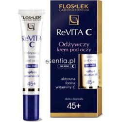 Flos-Lek ReVITA C 45+ Odżywczy krem pod oczy na noc 15 ml