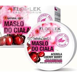 Flos-Lek Natural Body Masło do ciała acerola & cherry berry 240 ml