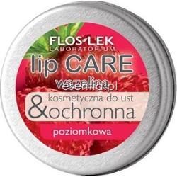 Flos-Lek Lip Care Wazelina kosmetyczna do ust - poziomkowa 15 g