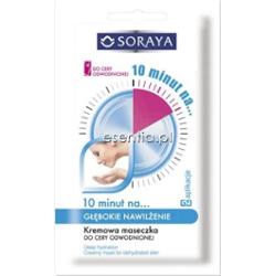 Soraya 10 minut na... Głębokie nawilżanie - Kremowa maseczka do cery odwodnionej 2 x 5 ml