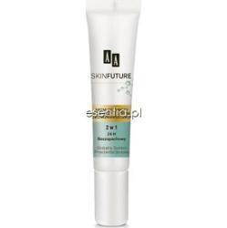 AA Cosmetics Skin Future 45+ Krem odżywczy pod oczy + serum przeciwzmarszczkowe 2w1 15 ml