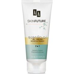 AA Cosmetics Skin Future 45+ Żel + peeling do mycia twarzy 2w1 z prowitminą B5 200 ml