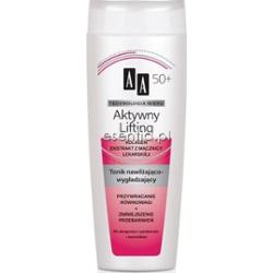 AA Technologia Wieku Aktywny Lifting 50+ Tonik nawilżająco - wygładzający 200 ml