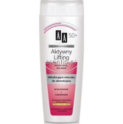 AA Technologia Wieku Aktywny Lifting 50+ Witalizujące mleczko do demakijażu 200 ml