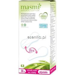 Masmi  Wkładki higieniczne do stringów - 100% bawełny organicznej op./30 szt.