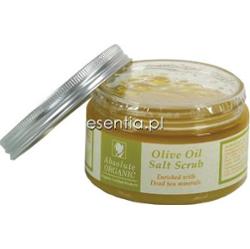 Absolute Organic  Scrub solny z oliwą z oliwek 420 ml