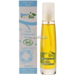 Born to Bio  Olejek migdałowy 100% BIO 50 ml lub 100 ml