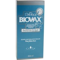 L'Biotica BIOVAX Intensywnie regenerujący szampon do włosów Keratyna + Jedwab 200 ml