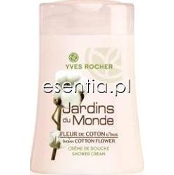 Yves Rocher Jardins Du Monde Żel pod prysznic Bawełna z Indii 200 ml