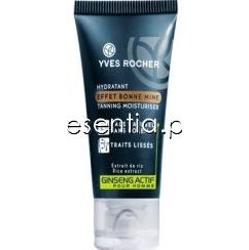 Yves Rocher Ginseng Actif Pour Homme Nawilżająco - brązujący krem do twarzy 50 ml