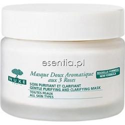Nuxe 3 Roses Delikatnie oczyszczająca maseczka-krem z Płatkami Róży 50 ml