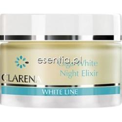 Clarena White Line Giga White Night Elixir - Eliksir wybielający na noc 50 ml