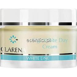 Clarena White Line Giga White Day Cream - Wybielająco ochronny krem na dzień 50 ml
