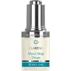 Clarena Podo Line Myco Stop Drops - Ochronny płyn do pielęgnacji paznokci u stóp 30 ml