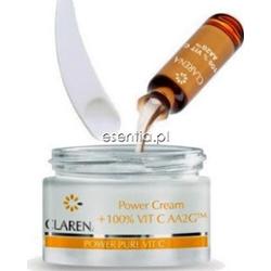 Clarena Power Pure Vit C Line Power Cream +100% Vit C AA2G Złoty krem z witaminą C 50 ml
