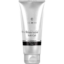 Clarena Men's Line Power Men Soft Gel Myjąco-zmiękczający żel dla mężczyzn 150 ml