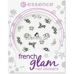 Essence French Naklejki na paznokcie french glam 