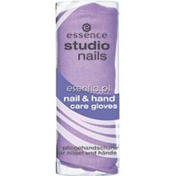 Essence  Studio Nails Rękawiczki do pielęgnacji dłoni i paznokci 