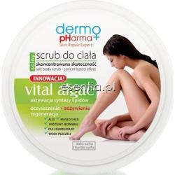 DermoPharma+  Cukrowy scrub do ciała Vital Algae 220 g