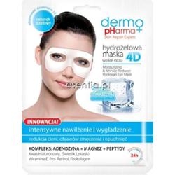 DermoPharma+  Hydrożelowa maska 4D wokół oczu 