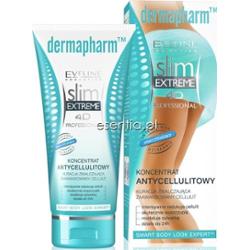 Eveline Slim Extreme 4D Dermapharm Koncentrat antycellulitowy - kuracja zwalczająca zaawansowany cellulit 200 ml