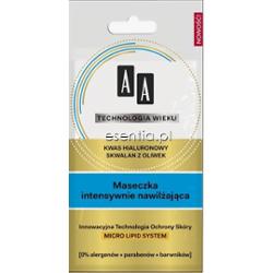 AA Technologia Wieku Maseczki Maseczka intensywnie nawilżająca 10 ml