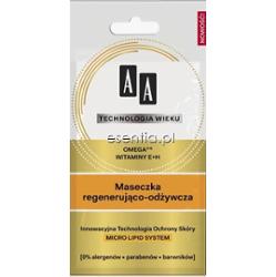 AA Technologia Wieku Maseczki Maseczka regenerująco-odżywcza 10 ml