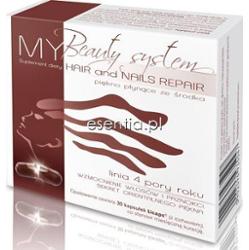 My Beauty System 4 pory roku My Hair and Nails Repair Nutrikosmetyk op./ 30 kapsułek