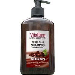 VitalDerm  Odbudowujący szampon arganowy do włosów suchych i zniszczonych 400 ml