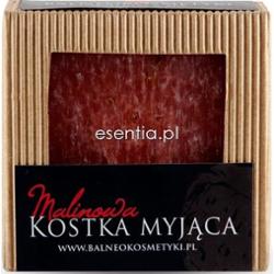 Balneokosmetyki  Malinowa kostka myjąca 110 g