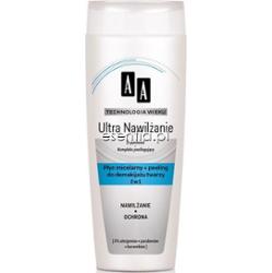 AA Technologia Wieku Ultra Nawilżanie Płyn micelarny + peeling do demakijażu twarzy 2 w 1 200 ml