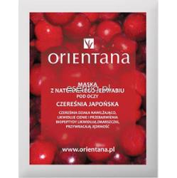 Orientana  Maska z naturalnego jedwabiu pod oczy Czereśnia Japońska 