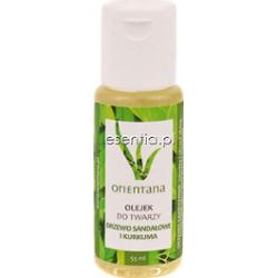 Orientana  Olejek do twarzy Drzewo sandałowe i Kurkuma 55 ml