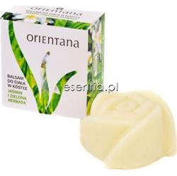 Orientana  Balsam do ciała w kostce Jaśmin i Zielona herbata 60 g